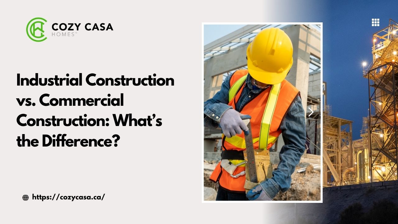 Industrial Construction vs. Commercial Construction: What’s the Difference?